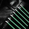 AKOAK 50Pcs Disposable Lipstick Brush, Lip Gloss Stick, Applicator, Portable Eyeshadow Lip Gloss Brush Cosmetic Tool (green) view 2