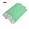 AKOAK 50Pcs Disposable Lipstick Brush, Lip Gloss Stick, Applicator, Portable Eyeshadow Lip Gloss Brush Cosmetic Tool (green) view 4
