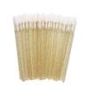 MIPPER 100 Pcs Disposable Crystal Makeup Lip Brushes Lipstick Lipgloss Applicator Wands Eyelash Cleaning Cosmetic Beauty Tool (gold) view 1