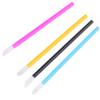 AKOAK 50 Pcs Disposable Lipstick Brush, Lip Gloss Stick, Applicator, Portable Eyeshadow Lip Gloss Brush Cosmetic Tool (rose red) view 4