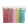 MIPPER 100 Pcs Disposable Crystal Makeup Lip Brushes Lipstick Lipgloss Applicator Wands Eyelash Cleaning Cosmetic Beauty Tool (blue) view 4