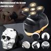 Arinda 6 in 1 Skull Electric Shaver for Men's Gift Electric Razor Multifunctional Waterproof view 2