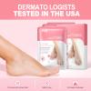 Foot Peel Mask - 3 Pairs - Exfoliating Peeling Callus Remover, Repairs Cracked Heels & Dead, Dry Skin, for Smoother and Softer Feet (Rose) view 4