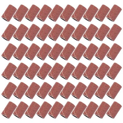 100pcs Sanding Ring Bands Medium Sanding Nail Sanding Bands Ceramic Tools 180 Sanding Bands for Nail Drill Sanding Bands for Nail Drill Bits Band Power Tools Grit Ceramics