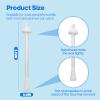DecBlue Nose Wax Sticks - 50Pcs Nose Wax Applicator Sticks for Nostril Nasal Cleaning Ear Eyebrow for Men Women Painless Nose Hair Removal view 4