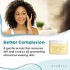 Ayadara Exfoliating Acne Scrub, 4 fl oz(118 ml), Exfoliating Acne Face Wash, Natural Facial Scrub for Severe and Hormonal Acne, Facial Acne Scrub for Teens, Women, Men, and Adults, 120-Day Supply view 3