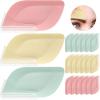 Patelai 21 Pcs Eyebrow Razors for Women Dermaplaning Tool Razor Eyebrow Blades Facial Razors for Men Trimmer Microblade Leaf Shaped Facial Shaper Shaver for Face Upper Lip Hair travel view 1