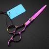 6" Professional Hair Cutting Scissors Set for Men Women Pets Home Salon Barber Cutting Kit,Purple,6 INCH view 3