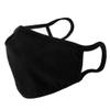1 Pack Face Mask Cloth Reusable Washable Cover Triple Layer Shield Nose Bridge EU0308 Black view 2