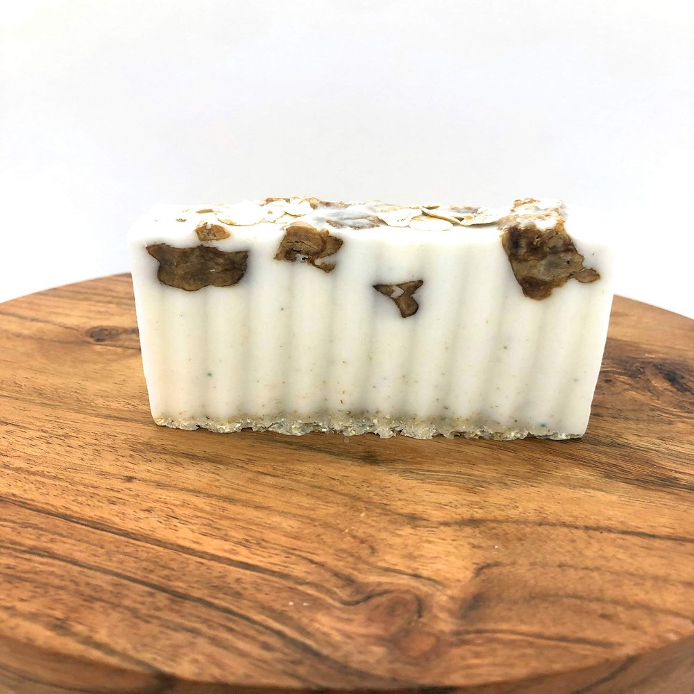 3 pack Shea Butter & Oatmeal handmade soap with African Black Soap