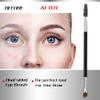 Duo Eyebrow Brush Set - Angled Brush, Spoolie & Eyelash Comb (10 Pcs) view 4