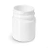 1/2 oz White Polypropylene Double Wall Straight Base Jars (Bulk) Caps Not Included view 1