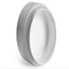 1/2 oz White Polypropylene Double Wall Straight Base Jars (Bulk) Caps Not Included view 3