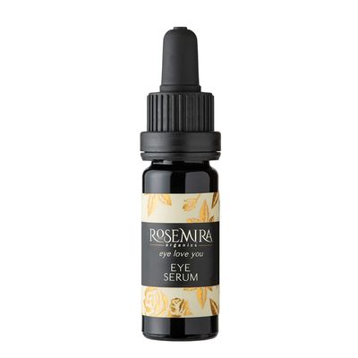 Organic Eye Cream for Dark Circles and Puffiness PLUS Anti Aging & Under Eye Serum - For Fine Lines and Wrinkles - 1 Month Supply - Made in USA