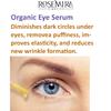 Organic Eye Cream for Dark Circles and Puffiness PLUS Anti Aging & Under Eye Serum - For Fine Lines and Wrinkles - 1 Month Supply - Made in USA view 3