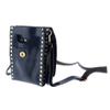 Backbayia PU Leather Hairdresser Tool Bag Holster Barber Hair Scissors Combs Clips Pouch (Blue) view 2