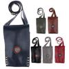 Backbayia PU Leather Hairdresser Tool Bag Holster Barber Hair Scissors Combs Clips Pouch (Blue) view 4