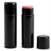 72 Black Plastic Empty Lip Balm Tubes with Black Friction Fit Caps by SKS Bottle & Packaging, 0.5 oz tubes - Bulk Black Lip Balm Containers for DIY Lip Care, Lip Balm Making, and Lip Balm Crafting view 1