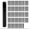 72 Black Plastic Empty Lip Balm Tubes with Black Friction Fit Caps by SKS Bottle & Packaging, 0.5 oz tubes - Bulk Black Lip Balm Containers for DIY Lip Care, Lip Balm Making, and Lip Balm Crafting view 3