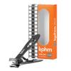 KOHM Nail Clippers for Thick Nails - Heavy Duty, Sharp Wide Mouth Professional Fingernail and Toenail Clippers for Men, Women & Seniors, Black view 1