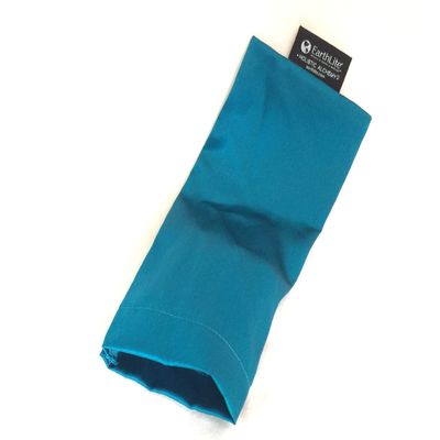 EarthLite Holistic Alchemy Washable Eye Pillow Case, Teal Blue, Medium