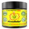 HivesRelief Cream - Fastest Acting Powerful Hives Relief Cream with 100% Natural Formula - Gentle Skin Irritation Cream for Hives Itchiness, Redness & Rashes - for Adults & Kids view 1