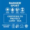 BADGER Clear Zinc Sunscreen Cream SPF40, 2.4 OZ view 4