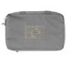 LA Police Gear HAMS Expandable Electronics Pouch, Toiletry Travel Pack, Tactical Pouch with Hanging Hook and Inner Organization - Grey view 1