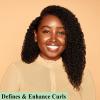 NaturAll Avocado & Kiwi Curl Defining Gel  Strong Hold Curling Custard for Curly Hair  Crunch Free Curls Activator & Enhancer  Sulfate & Paraben Free 8 oz. view 3