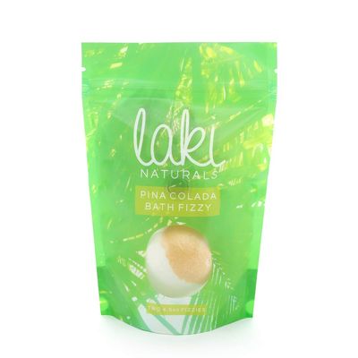 Laki Naturals Bath Fizzies - Natural Bath Bombs - Bath Aromatherapy Tablets (Pina Colada)