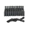12 pcs Black Alligator Hair Clips With Wide Teeth for Styling Sectioning Clips Hair Cutting view 1