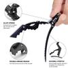 12 pcs Black Alligator Hair Clips With Wide Teeth for Styling Sectioning Clips Hair Cutting view 3