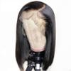 13 by 6 Straight Lacefront Wigs, Natural Color Black Wigs non-HD Lace, with closure, Can be Dyed, Curled, Bleached, Can Last up to 24 months (10 Inches) view 3