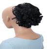 CAISHA Jumbo Hairpiece Scrunchy Updo Voluminous Curly Messy Bun Black G1L view 1