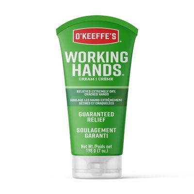O'Keeffe's Working Hands Hand Cream, Relives and Repairs Extremely Dry Hands, 7 oz Tube (Pack of 1)