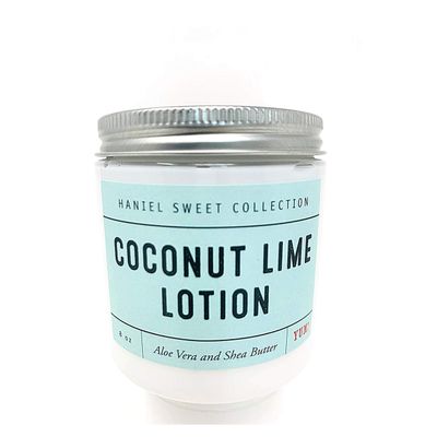 Aloe Vera and Shea butter Lotion | Coconut Lime | Net Wt 8 oz | Handcrafted