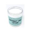 Aloe Vera and Shea butter Lotion | Coconut Lime | Net Wt 8 oz | Handcrafted view 2