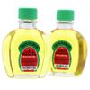 Three Flowers Brilliantine, Men Hair Styling Oil, Anti-Frizz, 2-Pack of 4 FL Oz, Bottles, amber view 1