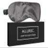 ALLUREC Luxury 100% Pure Mulberry Silk Sleep Eye Mask. Top Grade 6A 22 Momme Long Silk. Soft Comfortable Hypoallergenic Anti-Aging Anti-Wrinkles for Beauty Sleep. (Gray) view 1