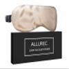 ALLUREC Luxury 100% Pure Mulberry Silk Sleep Eye Mask. Top Grade 6A 22 Momme Long Silk. Soft Comfortable Hypoallergenic Anti-Aging Anti-Wrinkles for Beauty Sleep. (Caramel) view 1