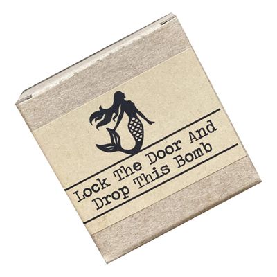 Lock The Door And Drop This Bomb Handmade Butter Bath Bomb By The Snarky Mermaid
