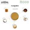 Golden Beards Mustache Wax with GB-77 Folding Comb  Organic & Natural Styling Wax for Men  Strong Hold, Vegan, Cruelty-Free Grooming Kit view 3