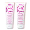 Umberto Giannini Curl Repair Shampoo + Conditioner Set, Vegan & Cruelty Free Repair & Growth Formula with Seaweed, Wheat Bran & Caffeine, 250 ml view 1