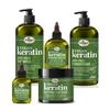 Difeel Vegan Keratin Anti-Frizz Hair Care 5-PC Set - Vegan Shampoo, Conditioner, Oils and Hair Mask view 1