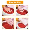 Damsale 200 pcs Thick Disposable Plastic Hand Glove Mitt Covers for Paraffin Wax Therapy Treatment - Great for Wax Machines view 3