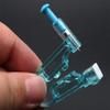 BesYouSel 10 Pcs Ear Piercing Guns No Pain Piercing Gun Blue Disposable Safety Sterile Ear Piercing Gun Tools with Pink Ear Stud for Piercing Needles Piercing Supply view 3