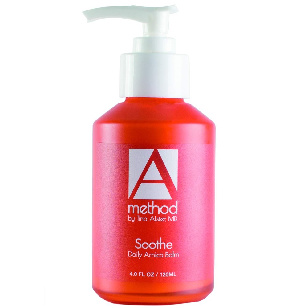 A Method The Soothe Daily Arnica Balm by Tina Alster, MD  4.0 Oz, Offers hydrating relief for irritated and dry skin in a Daily Moisturizer solution for beautiful and healthy skin.