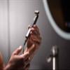 MicroTouch SOLO Titanium, Rechargeable Beard & Body Razor that Trims, Edges, Shaves, and Grooms view 3