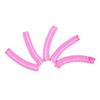 1 Pack (100pcs) Disposable Non Woven Makeup Spa Shower Cover Caps Hairnet Microblading Hair Caps Light Pink view 4