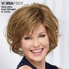 Paula Young Jamie Lynn VersaFiber Wig Stylish, Mid-Length Shag Wig with Tousled, Razor-Cut Layers In Heat-Stylable Fiber/Multi-tonal Shades of Blonde, Silver, Brown, and Red view 3